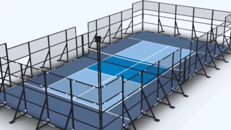 Swedish Company First With World Unique Court Suitable for Both Padel and Pickleball